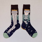 レディース＆メンズ　クルーソックス　プリンセス